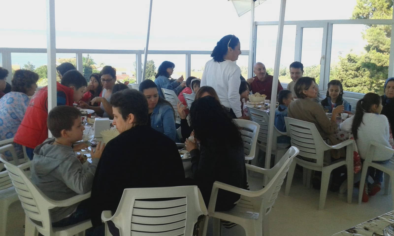 Seddülbahir Pansiyon Konaklama Terasımız